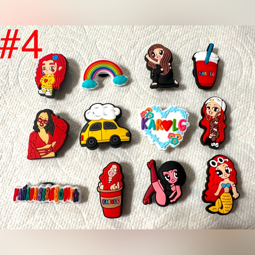Karol G charms for crocs $12